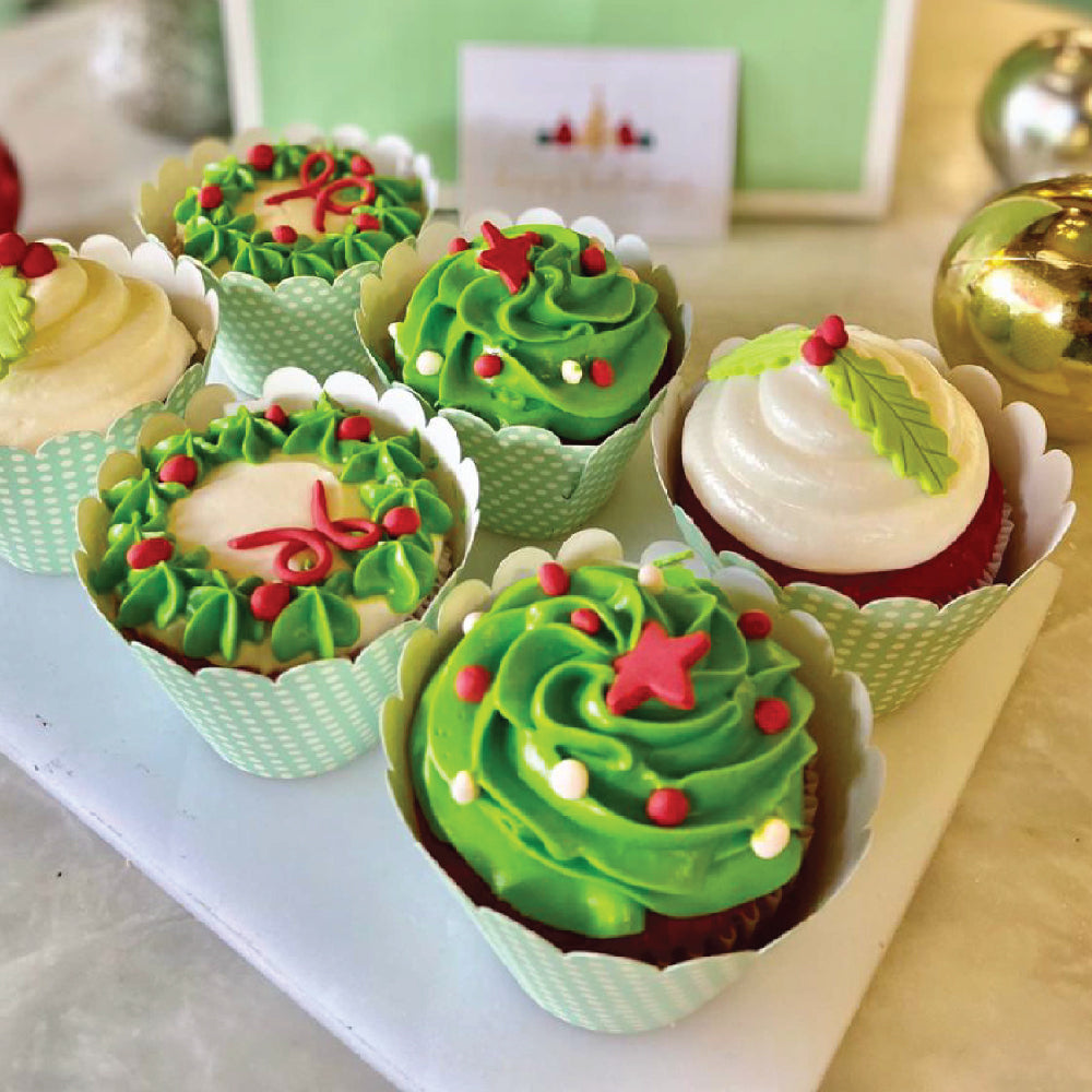 Holiday Cupcakes (Box of 6) - KHI only