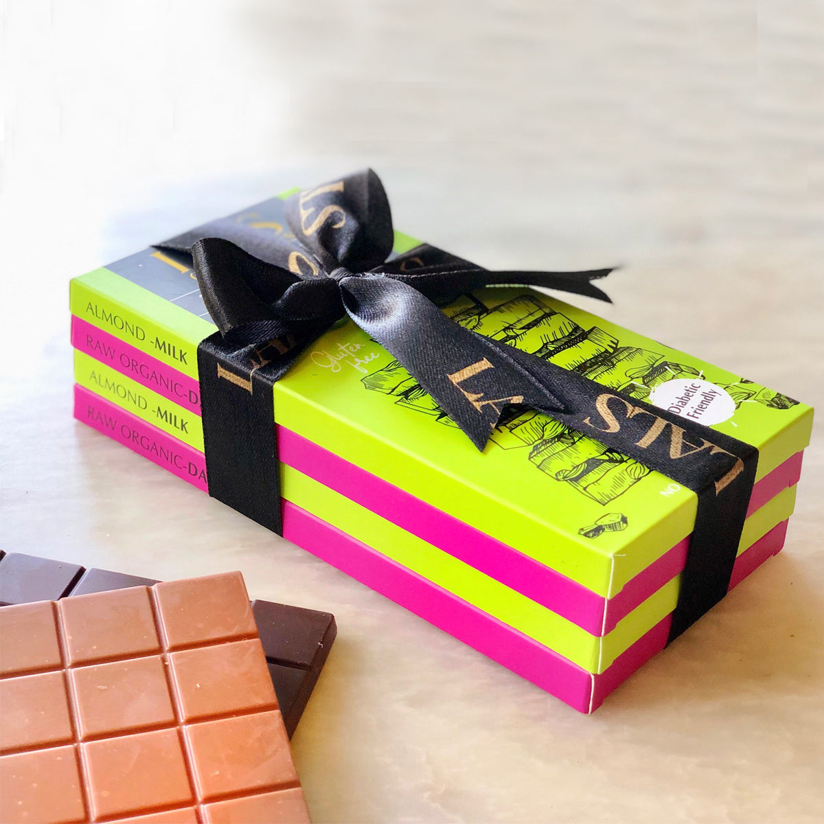 Diabetic Friendly Bar Set Lals Chocolate And Gifting Brand In Pakistan   Diabeticfriendlybarset 1200x1200 